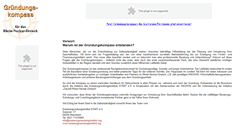 Desktop Screenshot of gruendungskompass.de
